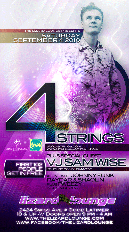 Saturday, 9/4/2010 4 Strings