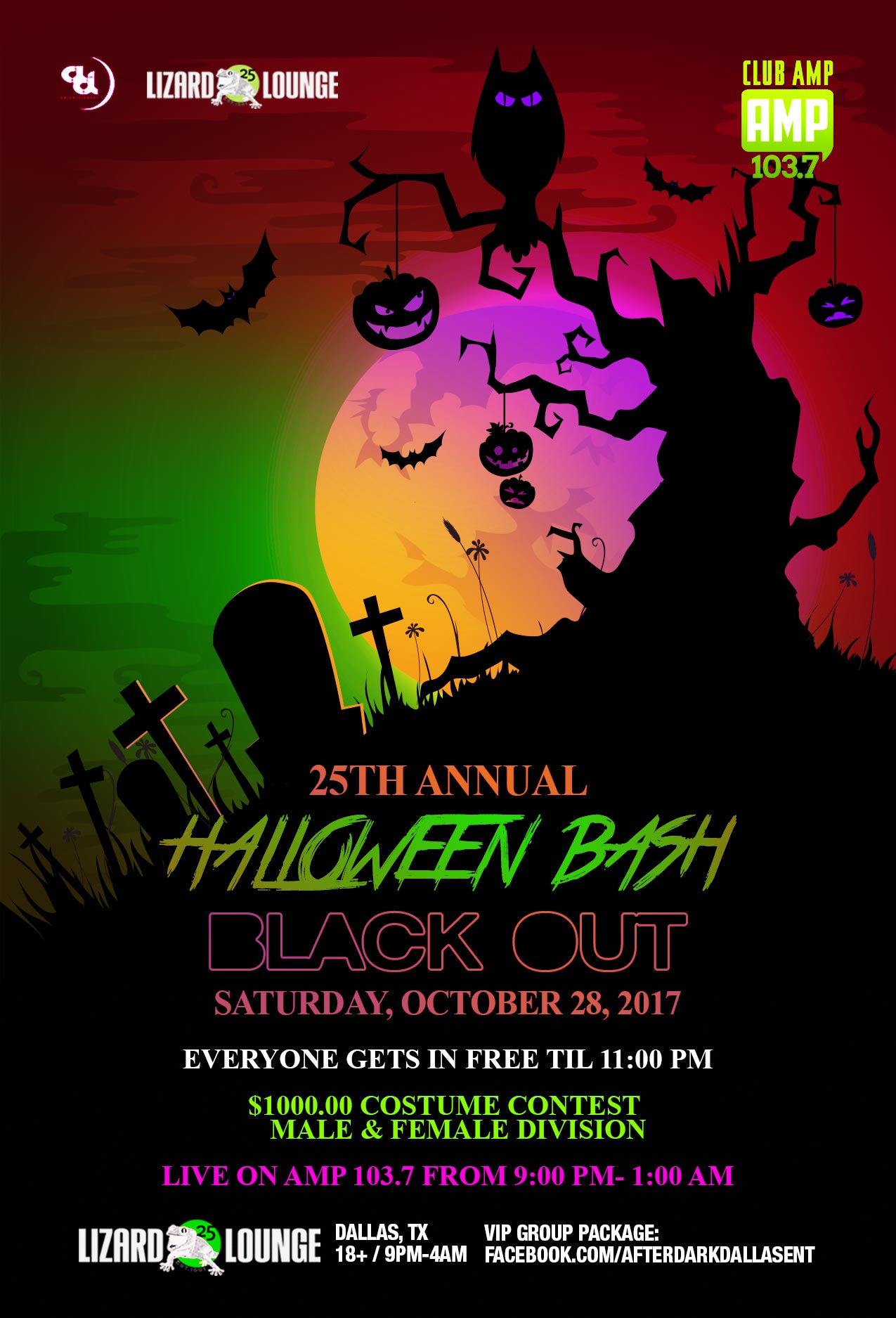 saturday oct 28th 2017 halloween bash black out at the world