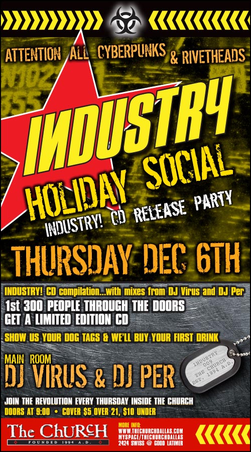 social event flyer